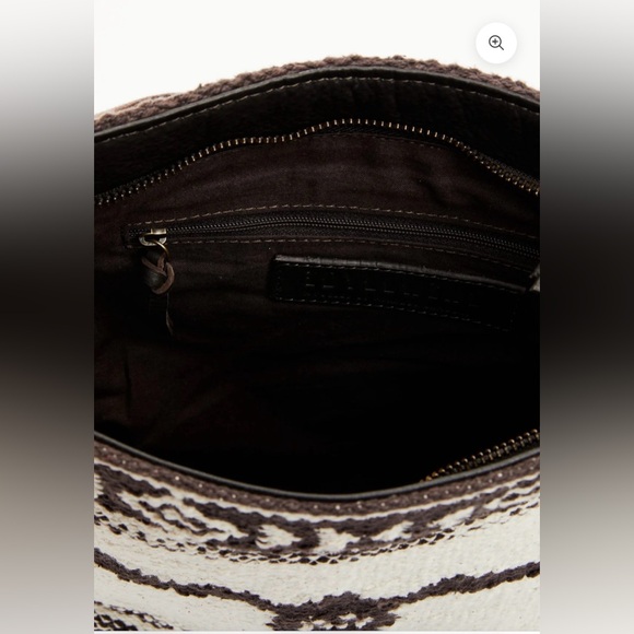 NWOT IDYLLWIND MADRONA LONGHORN WOVEN CROSSBODY BAG - Picture 3 of 10